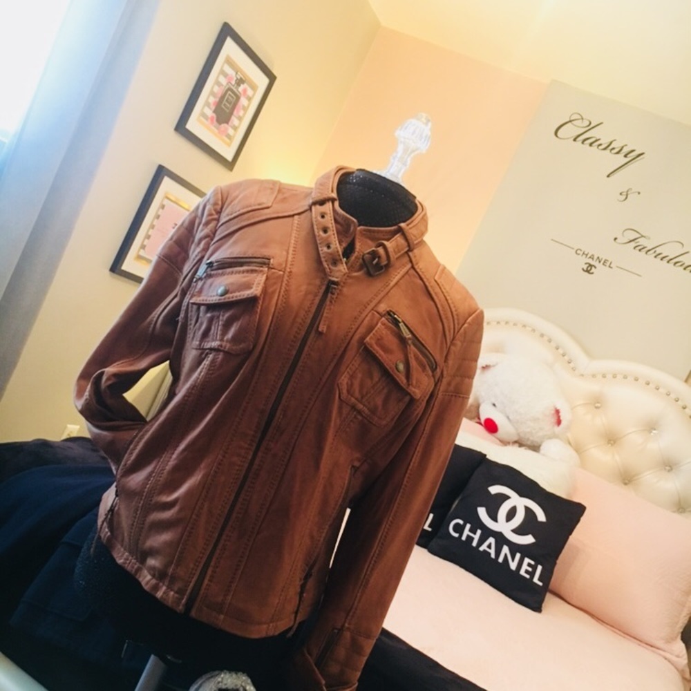 MK ⭐️leather jacket